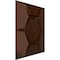 Ekena Millwork 19 5/8in. W x 19 5/8in. H Colony EnduraWall Decorative 3D Wall Panel Covers 2.67 Sq. Ft. WP20X20CYCDC - alternate 4